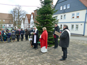 Feier des „Weihnachtsfriedens“ in Naumburg (© Karl-Franz Thiede)